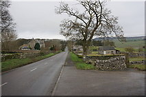SK1874 : Road through Wardlow by Bill Boaden