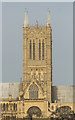 SK9771 : Central tower of Lincoln Cathedral by J.Hannan-Briggs