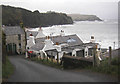 Steep descent to Pennan