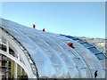 SJ8498 : New Roof Under Construction at Victoria Station by David Dixon