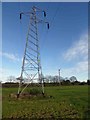 Pylons near Kelfield