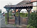 Fancy gates on Kingswood Road, Merton