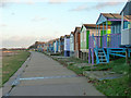 Beach huts, Swalecliffe