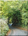 Lea End Lane climbs to Forhill