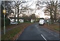 Looking along Beech Road