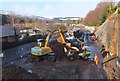 Borders Railway work in Low Buckholmside, Galashiels (2)