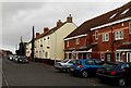 Parked cars in Newtown Road, Highbridge