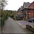 SO5012 : Path past Primrose Villas, Monmouth by Jaggery