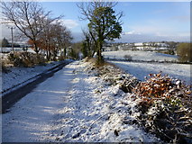 H4268 : Snow along a minor road, Mullaghmore by Kenneth  Allen