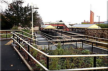 SO7847 : Zigzag ramp to Malvern Link railway station by Jaggery