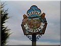 TL2842 : Village sign, Steeple Morden by Bikeboy