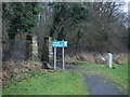 North entrance to Castlemilk Woodlands