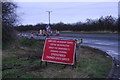 Footway reconstruction at little London on the B1210