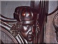SJ8398 : Carved Portrait of James Stanley, Manchester Cathedral by David Dixon