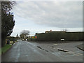 Mill Road, Mattishall with Daffodil Way on the right