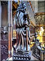 SJ8398 : Oak Carving, Manchester Cathedral Quire by David Dixon