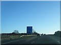 M1 southbound nears Junction 37