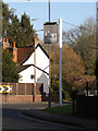 TM3968 : The Kings Head Public House sign by Geographer