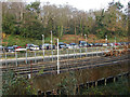 Weybridge station car park