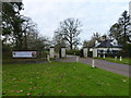 Entrance gateway and lodge at Ickworth House, Suffolk