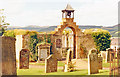 Selkirk: view west from Kirk of the Forest, 1988