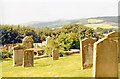 Selkirk: Ettrick Valley from Kirk of the Forest, 1988