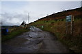 Lane leading to Hunters House Farm