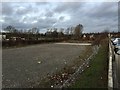 Waste ground behind Sainsbury