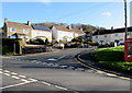 Houses at the NE end of Danygrug, Crickhowell