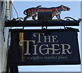 Sign for The Tiger, Driffield