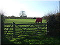 Field entrance off Carr Lane