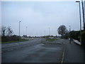 Junction of old and new roads, Gedling