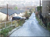 SE0523 : Lower Bentley Royd - viewed from Sowerby New Road by Betty Longbottom