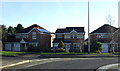 Modern houses off Bridlington Road, Driffield