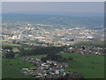 View to Huddersfield Centre from Victoria Tower, Castle Hill