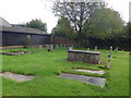 All Saints, Stanton St Bernard: churchyard (ii)