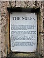 NH4858 : The Norns - information plaque by Richard Dorrell