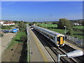 Ashford bound train at Wye Station