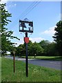 TM0652 : Barking (Suffolk) village sign by Adrian S Pye
