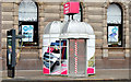 Bus kiosk, Belfast (December 2014)