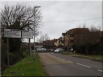 TL1859 : B1046 Potton Road, Eynesbury by Geographer