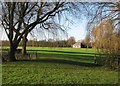 Elmdon Cricket Ground on Christmas morning