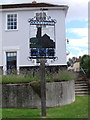TM1354 : Coddenham village sign by Adrian S Pye