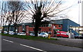 West side of the Brewery Field stadium, Bridgend