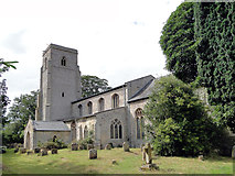 TL7288 : Hockwold cum Wilton St Peter's church by Adrian S Pye