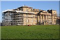 SO8844 : Croome Court under scaffolding by Philip Halling