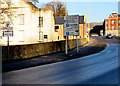 Stroud town boundary sign