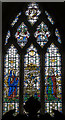 TQ4655 : Stained glass window, St Martin's church, Brasted by Julian P Guffogg