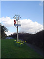 TM2547 : Martlesham village sign by Adrian S Pye