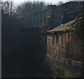 Bridge and factory along the Old River Soar